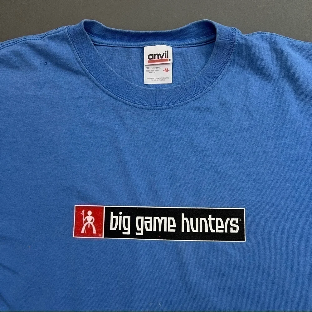 Vintage Y2K Big Game Hunters Tee Shirt - Picture 4 of 8